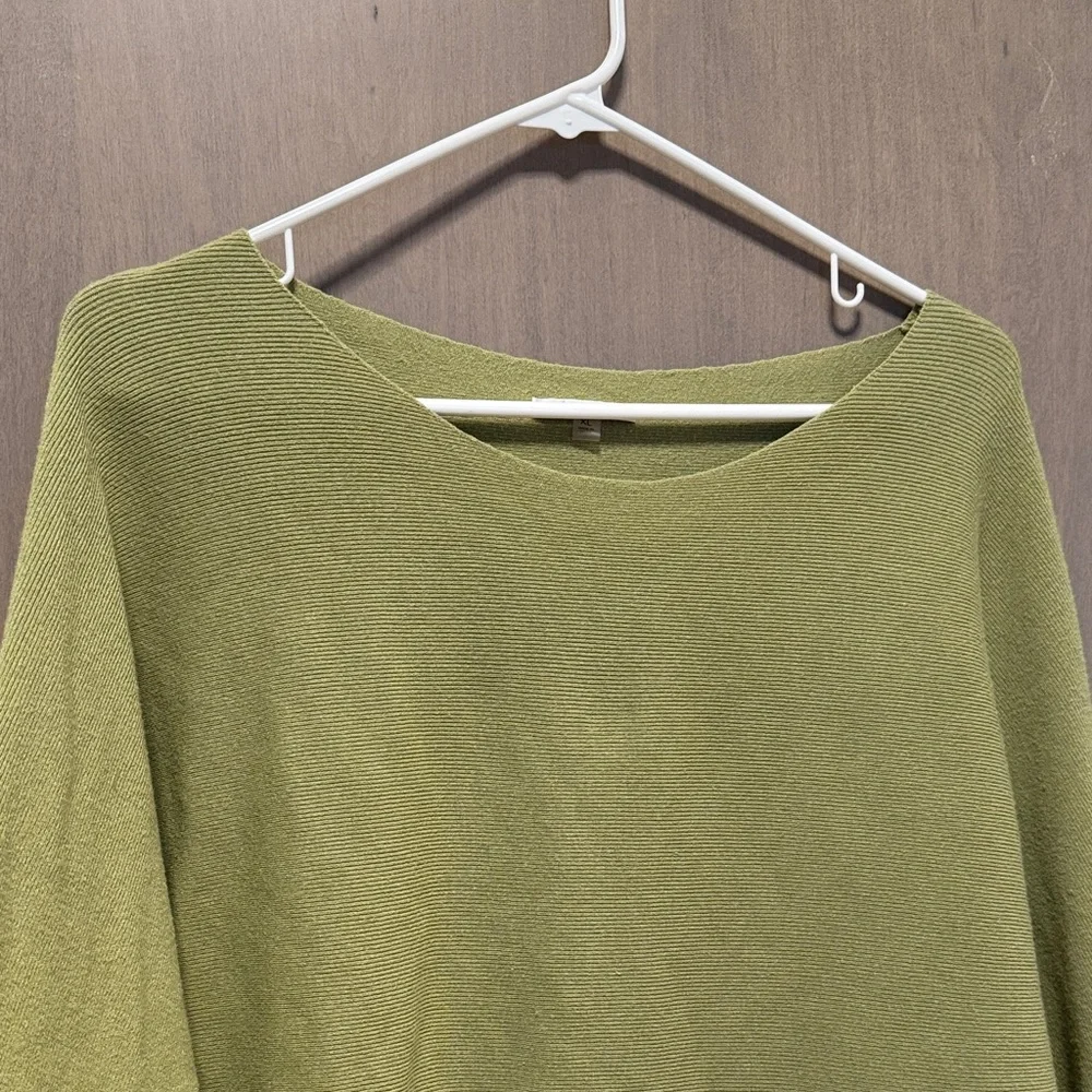 Vila Milano XL Elegant Olive Sweater - Picture 3 of 13